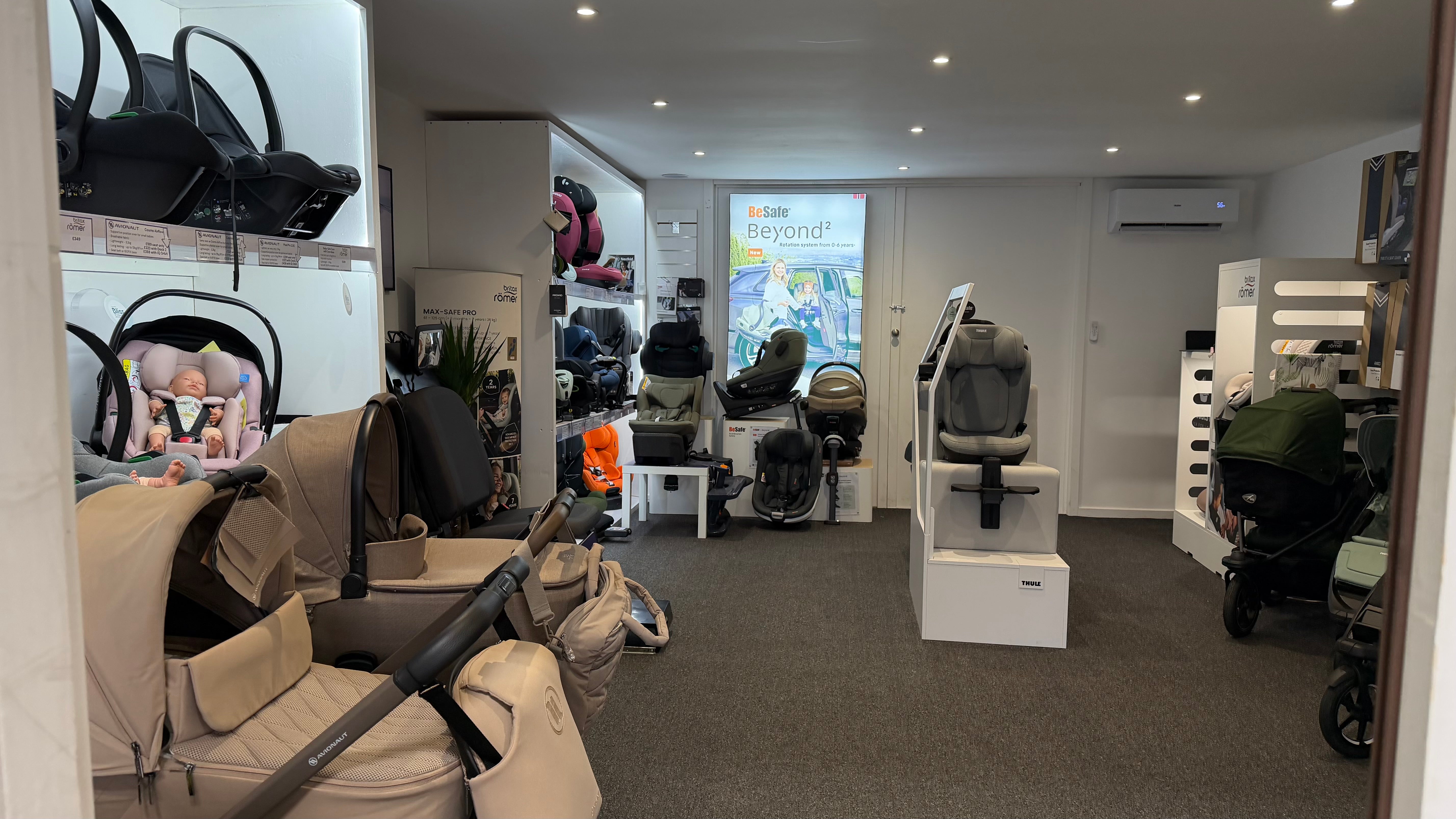 Car Seats Plus Showroom