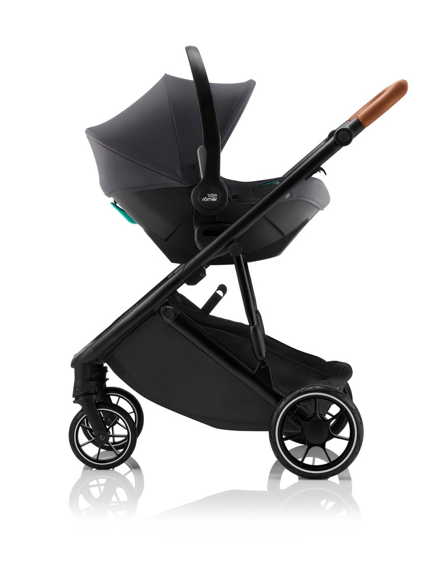 Britax Strider M Bundle Elephant Grey with Free Rain Cover