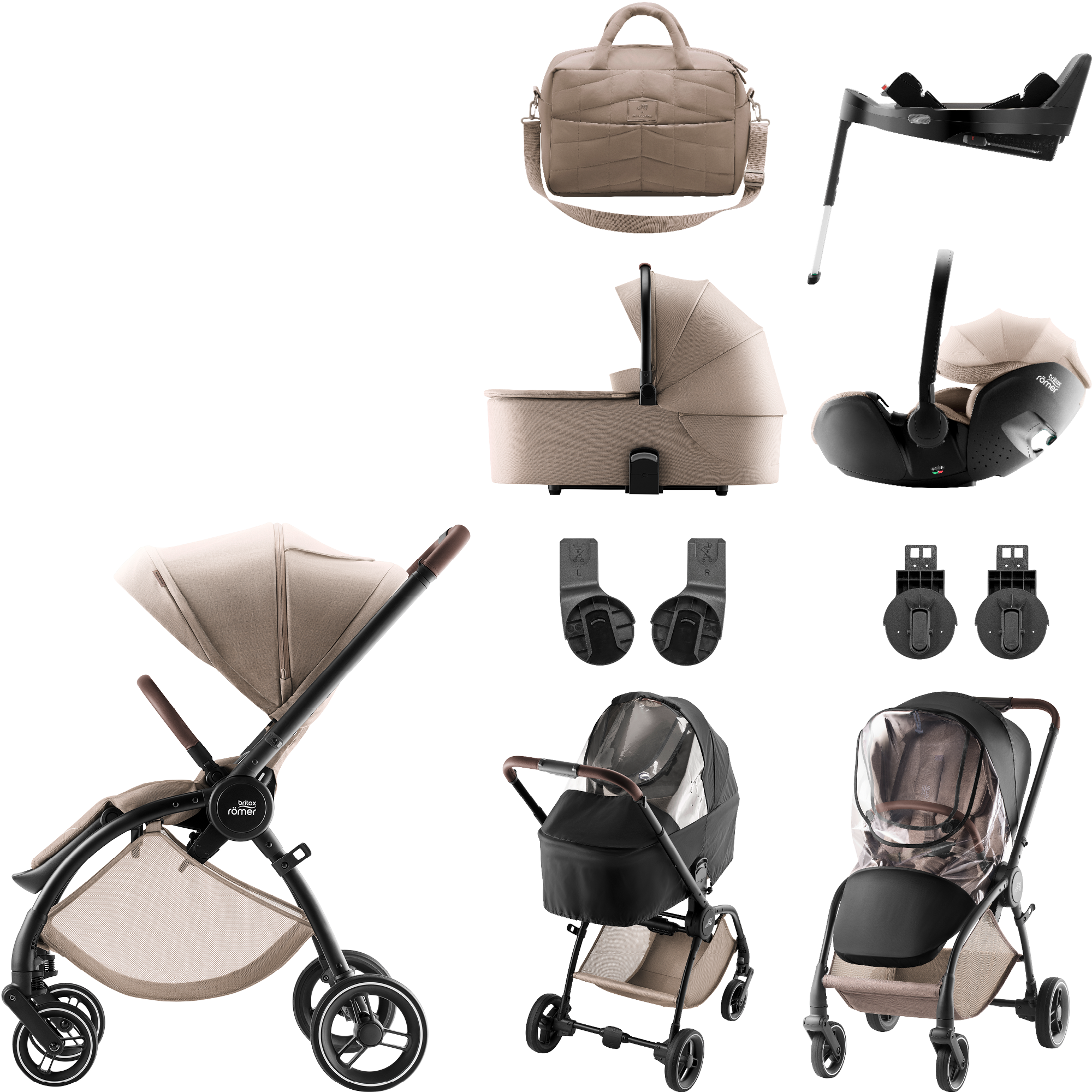 Britax Romer Rio Travel System with Baby-Safe Pro