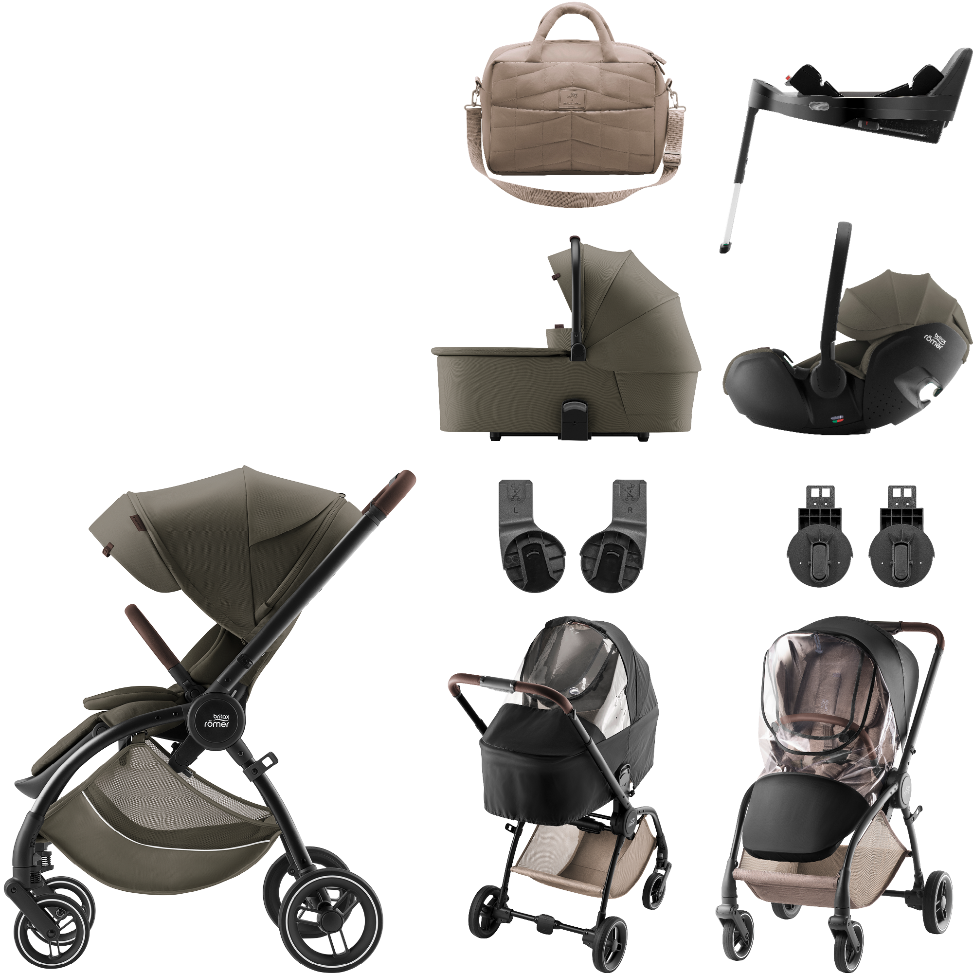 Britax Romer Rio Travel System with Baby-Safe Pro