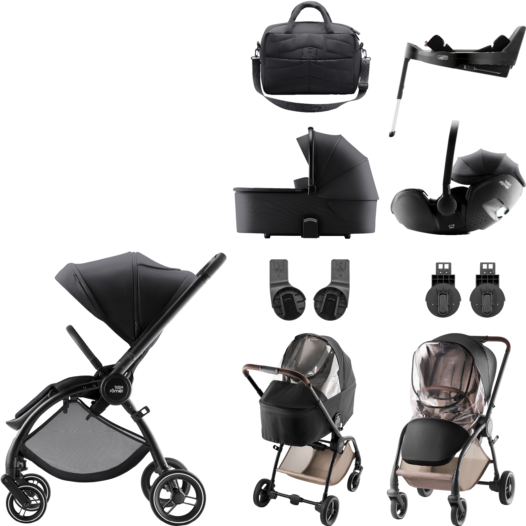 Britax Romer Rio Travel System with Baby-Safe Pro