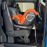 Recaro Xenon 1 Vibrant Orange in a Ford Transit MS-RT