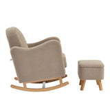 Bebe & Beyond Soother Nursing Chair and Stool