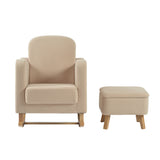 Bebe & Beyond Soother Nursing Chair and Stool