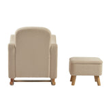 Bebe & Beyond Soother Nursing Chair and Stool