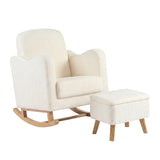 Bebe & Beyond Soother Nursing Chair and Stool