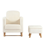 Bebe & Beyond Soother Nursing Chair and Stool