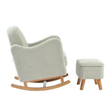 Bebe & Beyond Soother Nursing Chair and Stool