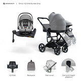 Avionaut Sirius - 3-in-1 Travel System with Pixel 3 & IQ Orbit Base